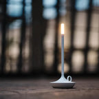 Rechargeable Aluminum Candelabra | LED Candle