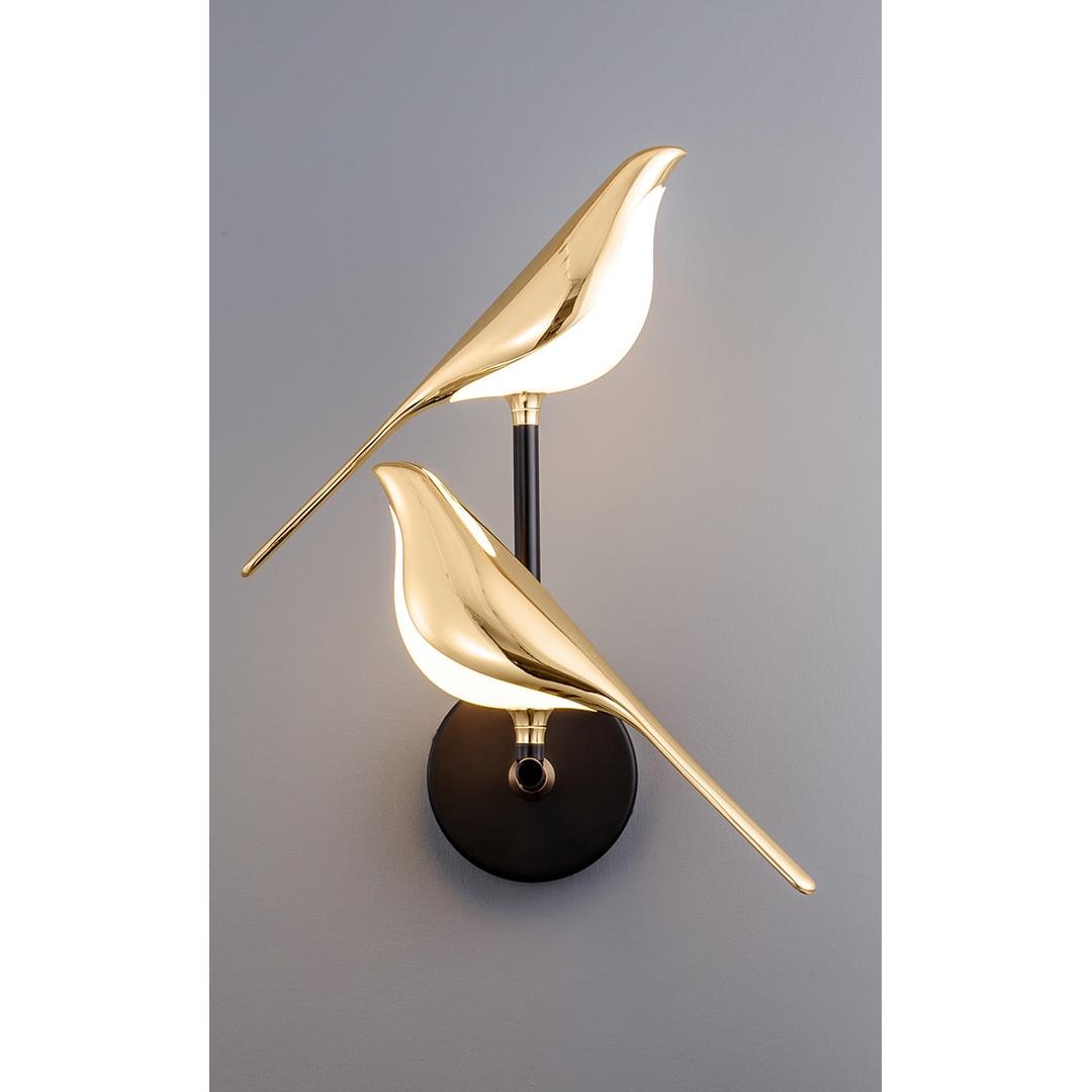 Lámpara de Pared Moderna | Diseño en Forma de Pájaro