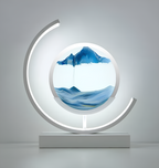 Lámpara Nocturna LED con Arena en Movimiento | Efecto 3D Quicksand