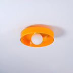 Lámpara de Techo Nórdica de Vidrio | Montaje Semiatinado