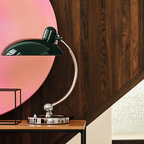 Lámpara de Mesa Regulable con Cúpula de Hierro | Estilo Vintage