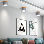 Lámpara de Techo Cilíndrica de Superficie | Estilo Vintage