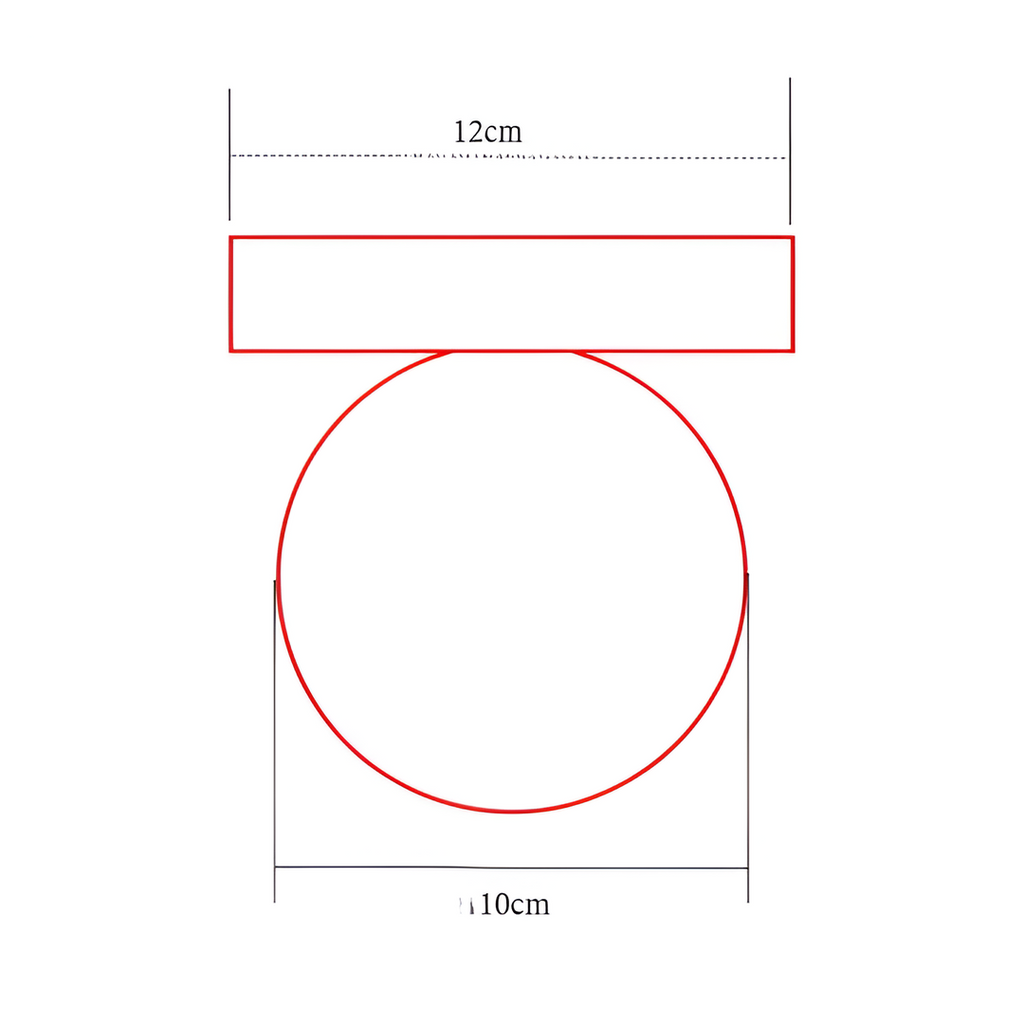 Lámpara de Pared LED con Globo de Cristal Blanco | Interior