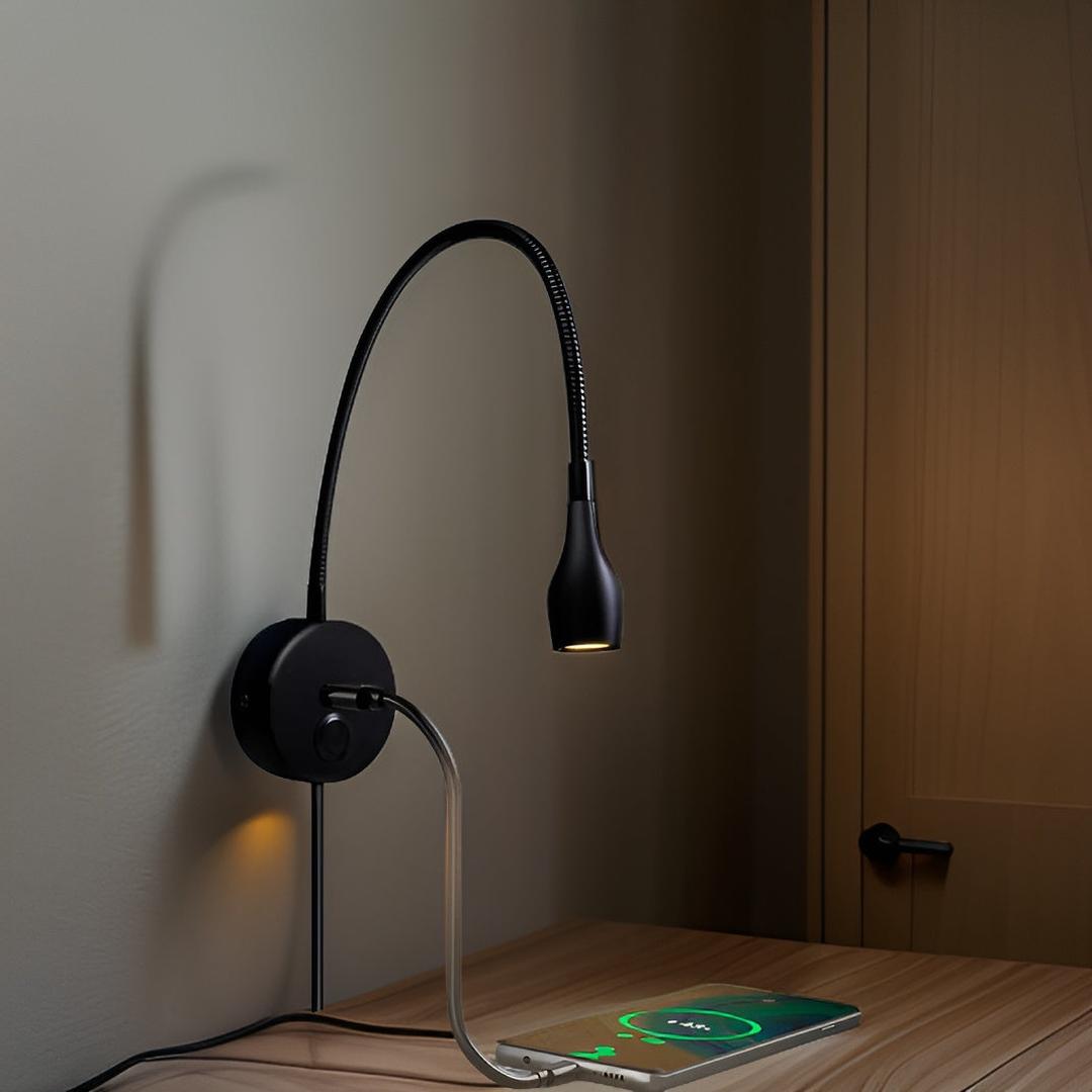 Wall Reading Lamp | Adjustable Touch Control