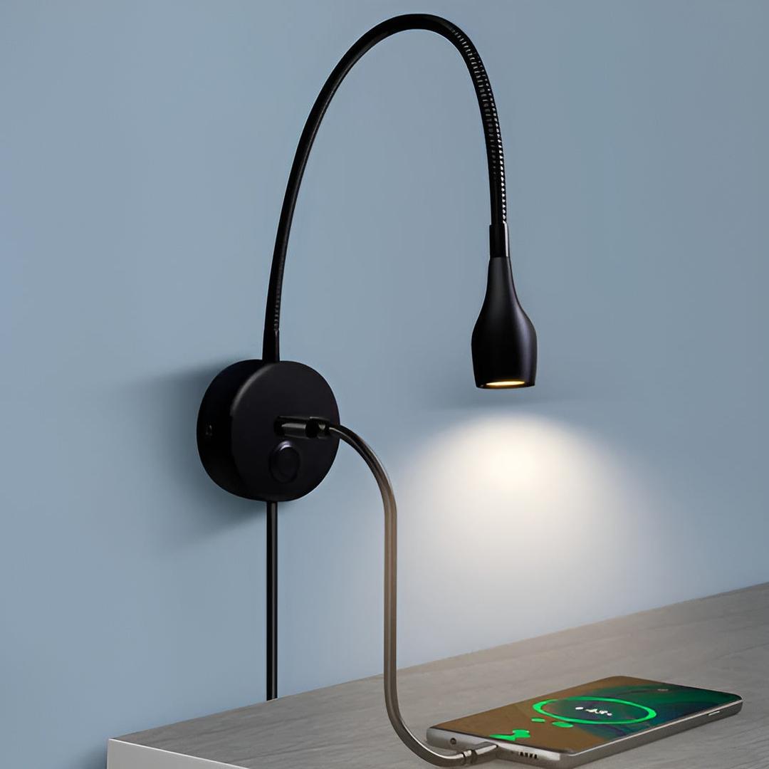 Wall Reading Lamp | Adjustable Touch Control