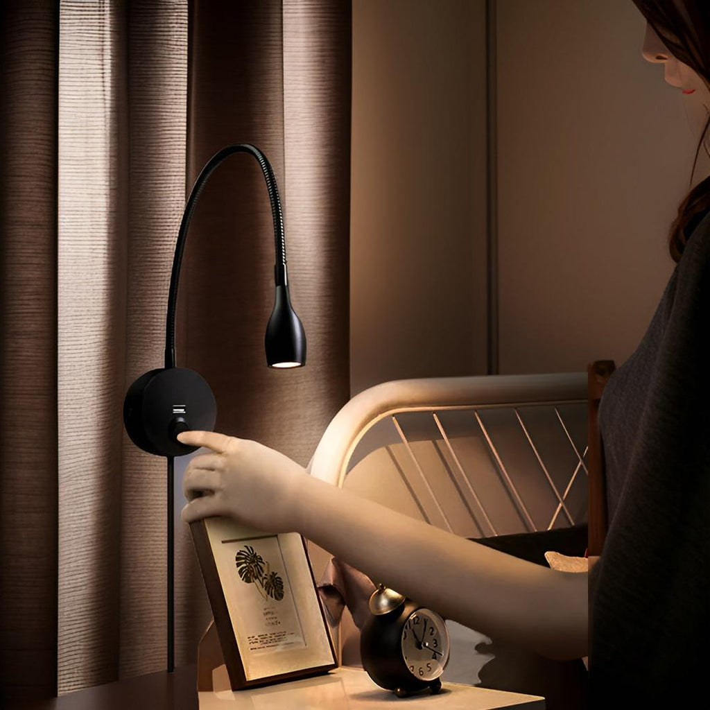 Wall Reading Lamp | Adjustable Touch Control