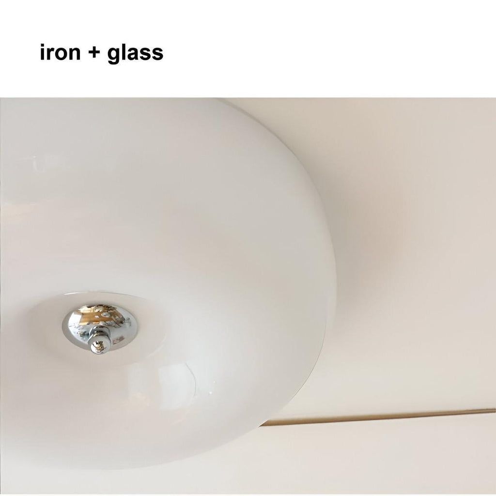 Lámpara de Techo Nórdica de Vidrio | Forma de Donut