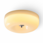 Lámpara de Techo Nórdica de Vidrio | Forma de Donut