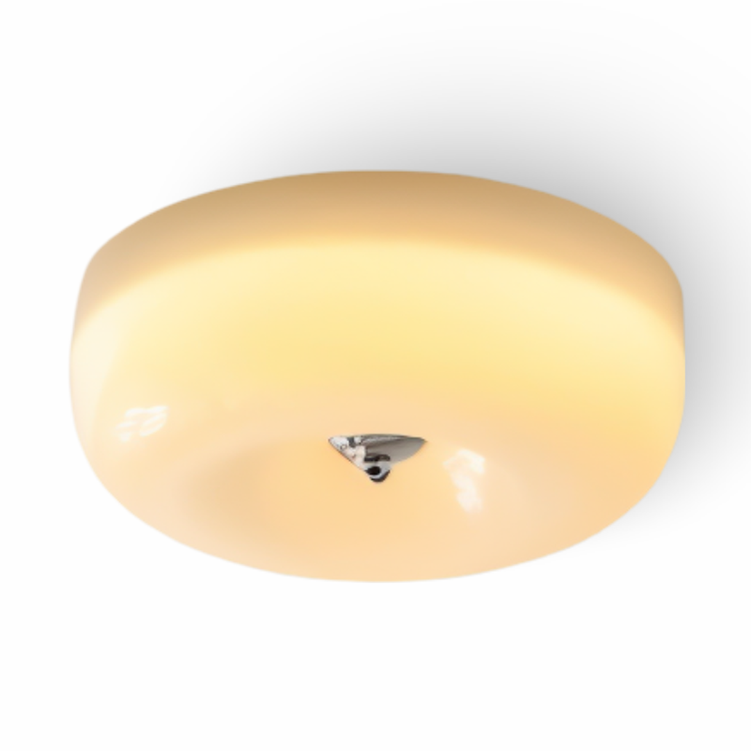 Lámpara de Techo Nórdica de Vidrio | Forma de Donut