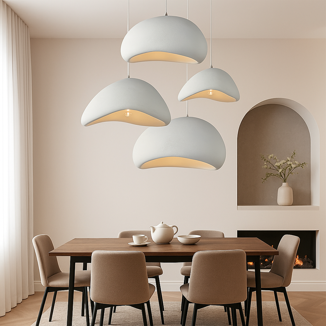 Lámpara Colgante Japonesa | Iluminación Estética para Interiores