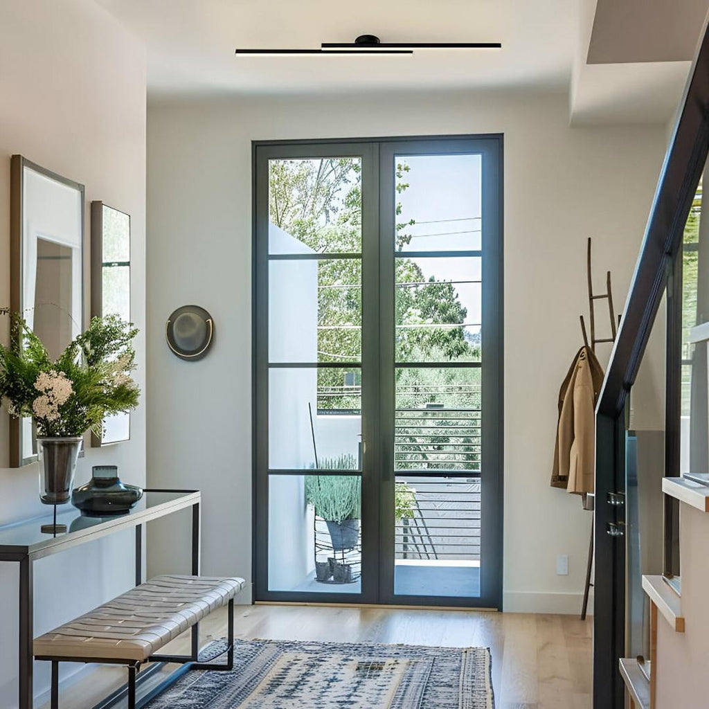 Lámpara de Techo LED Semiatinada de Aluminio | Estética Moderna