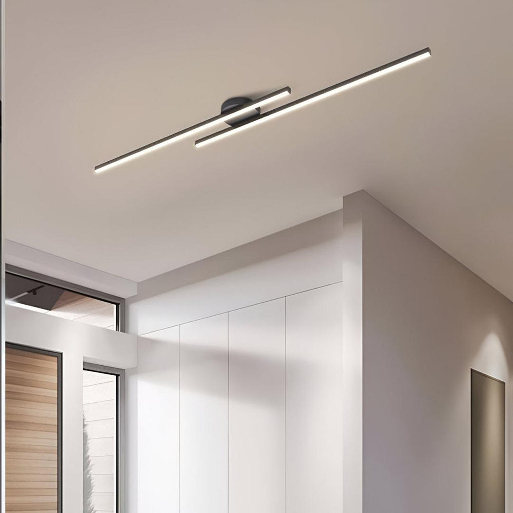 Lámpara de Techo LED Semiatinada de Aluminio | Estética Moderna