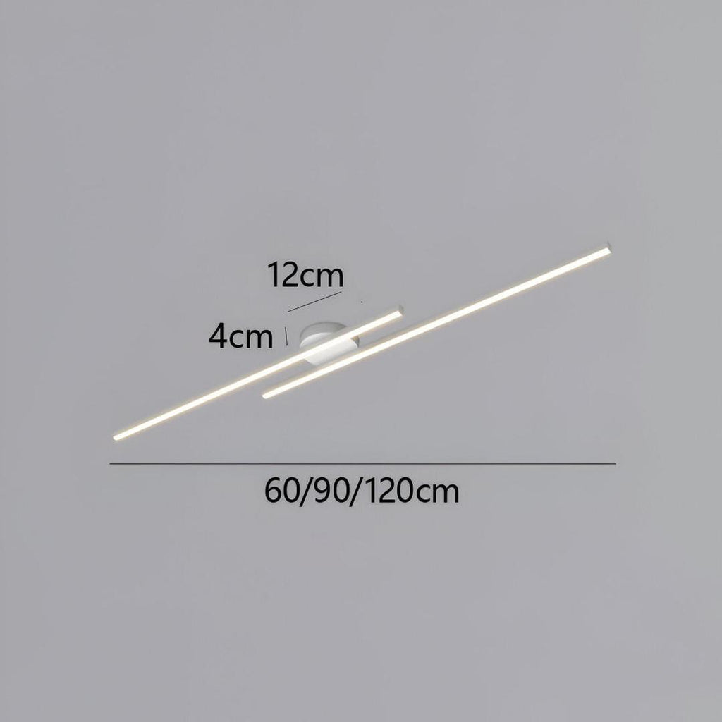 Lámpara de Techo LED Semiatinada de Aluminio | Estética Moderna