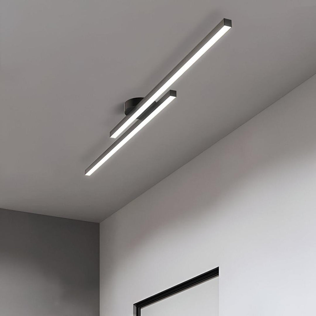 Lámpara de Techo LED Semiatinada de Aluminio | Estética Moderna