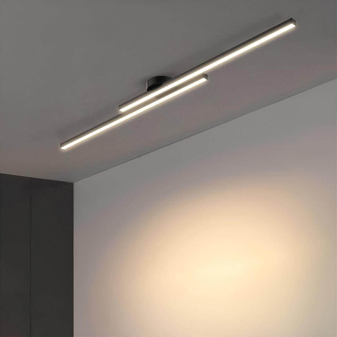 Lámpara de Techo LED Semiatinada de Aluminio | Estética Moderna