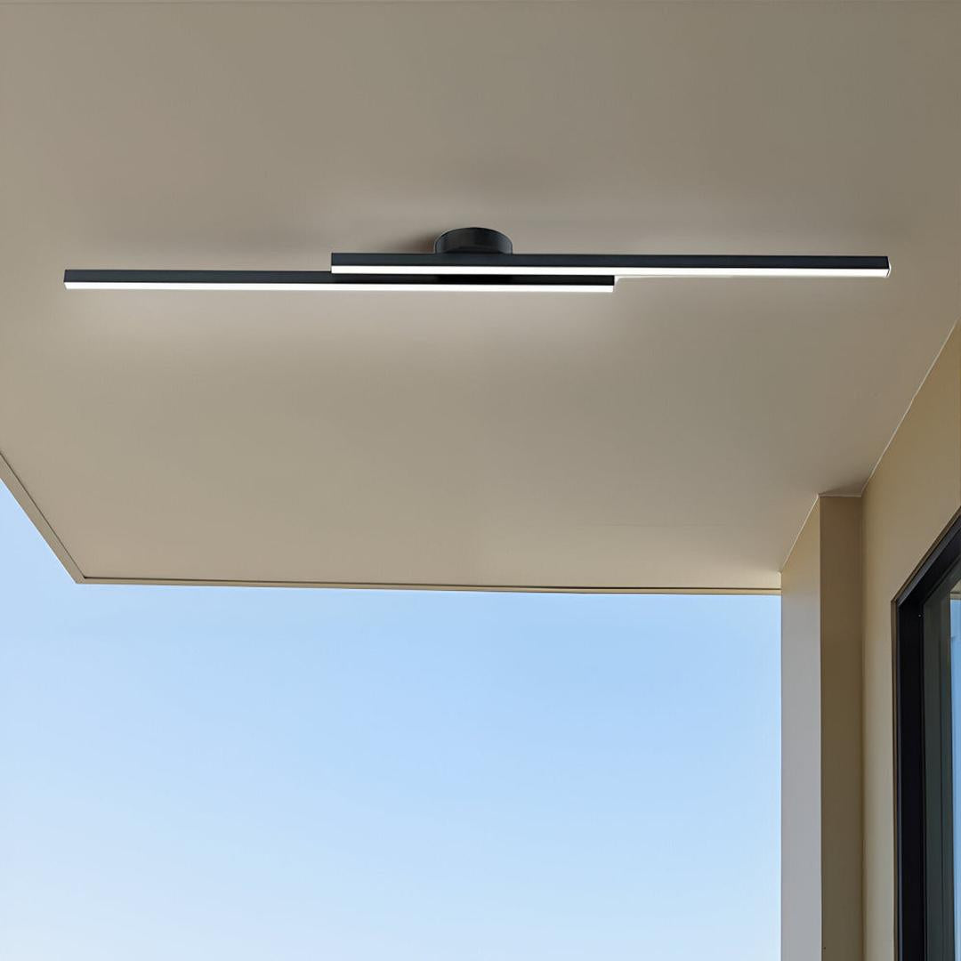 Lámpara de Techo LED Semiatinada de Aluminio | Estética Moderna