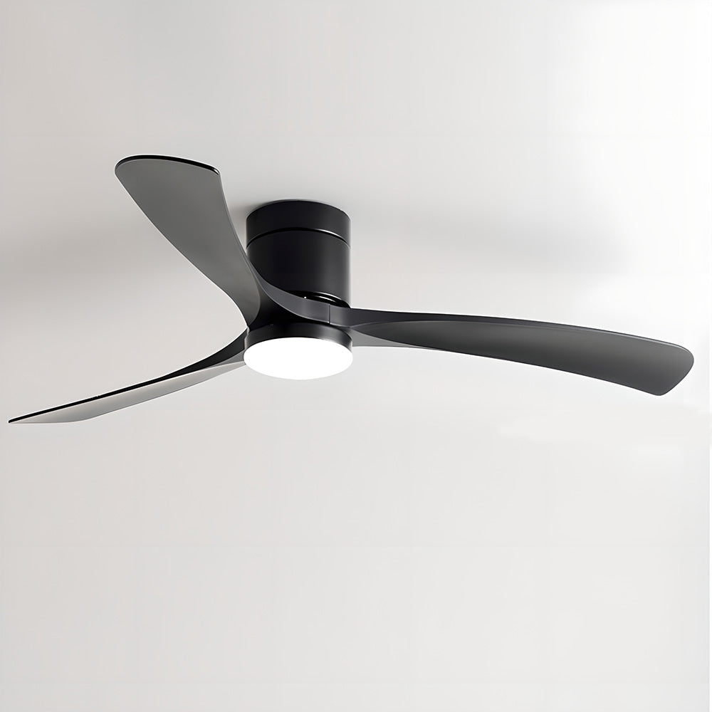 Intelligenter Ventilator mit Acryllicht und eleganter, moderner Helligkeitsregulierung