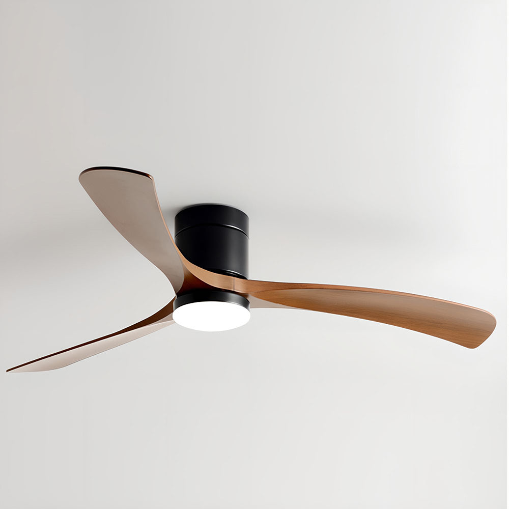 Intelligenter Ventilator mit Acryllicht und eleganter, moderner Helligkeitsregulierung