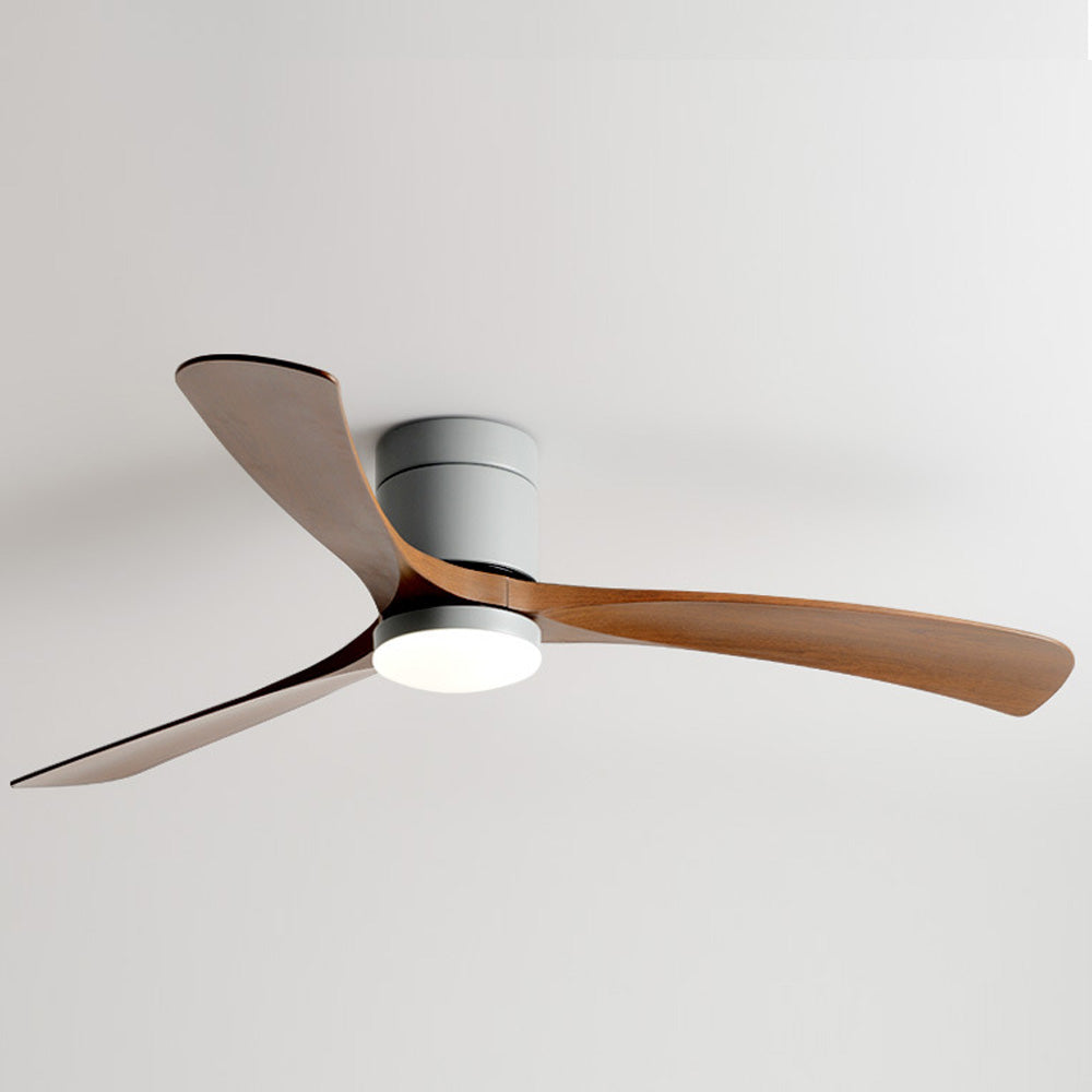 Intelligenter Ventilator mit Acryllicht und eleganter, moderner Helligkeitsregulierung