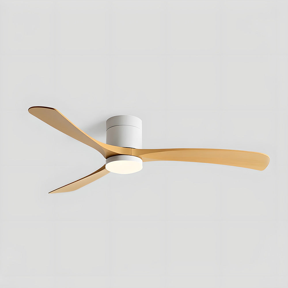 Intelligenter Ventilator mit Acryllicht und eleganter, moderner Helligkeitsregulierung