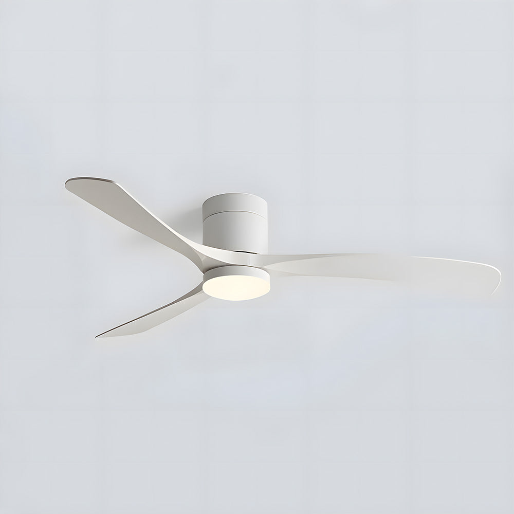 Intelligenter Ventilator mit Acryllicht und eleganter, moderner Helligkeitsregulierung