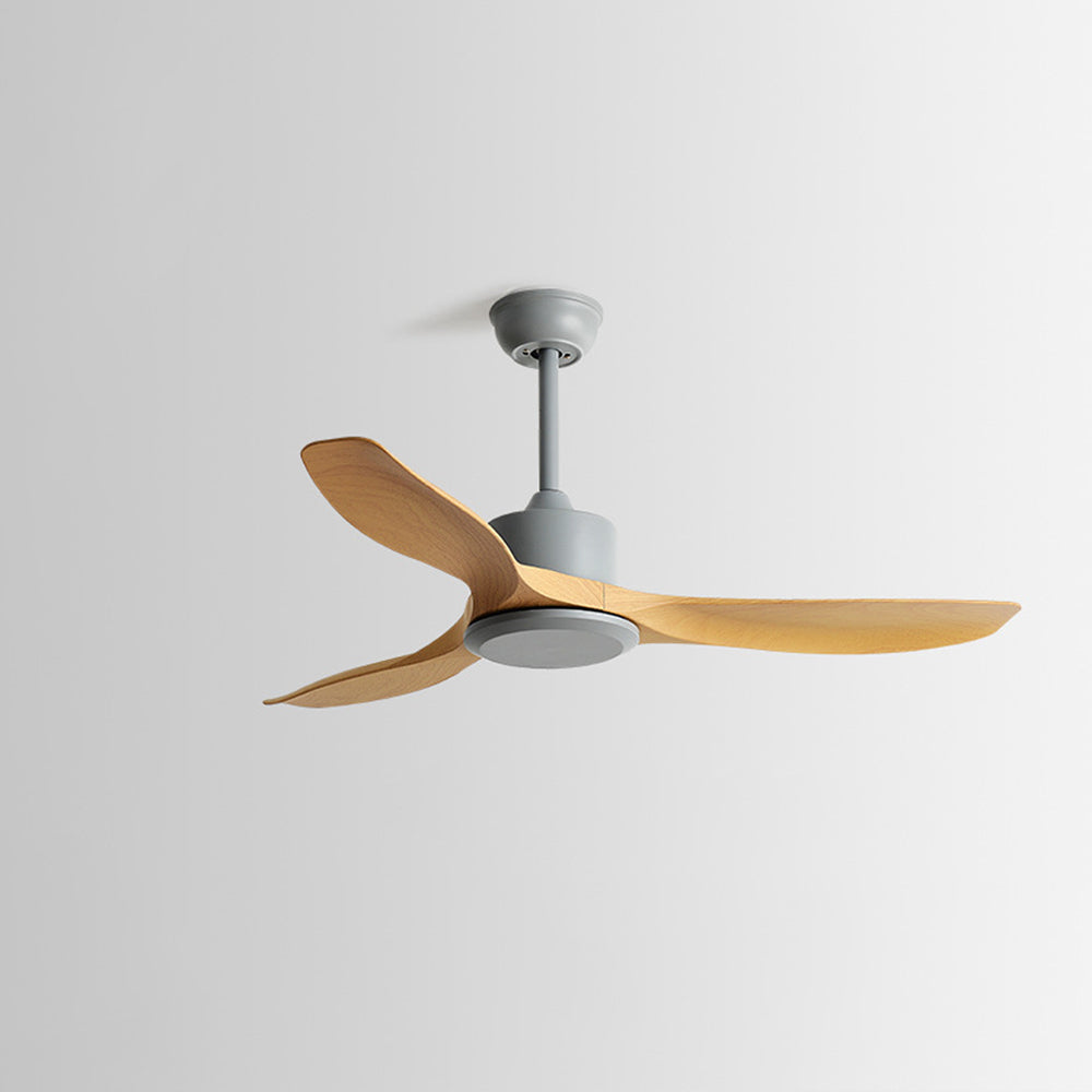 Minimalist Wooden Ceiling Fan American Style