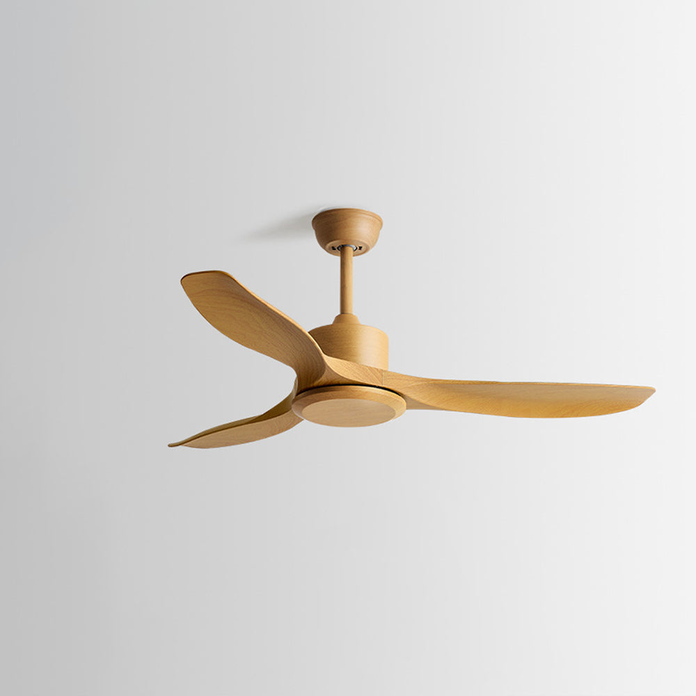 Minimalist Wooden Ceiling Fan American Style