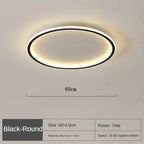 Round Scandinavian Ceiling Lamp | Nordic Style