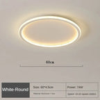 Round Scandinavian Ceiling Lamp | Nordic Style