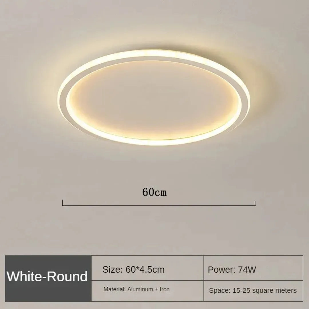 Round Scandinavian Ceiling Lamp | Nordic Style