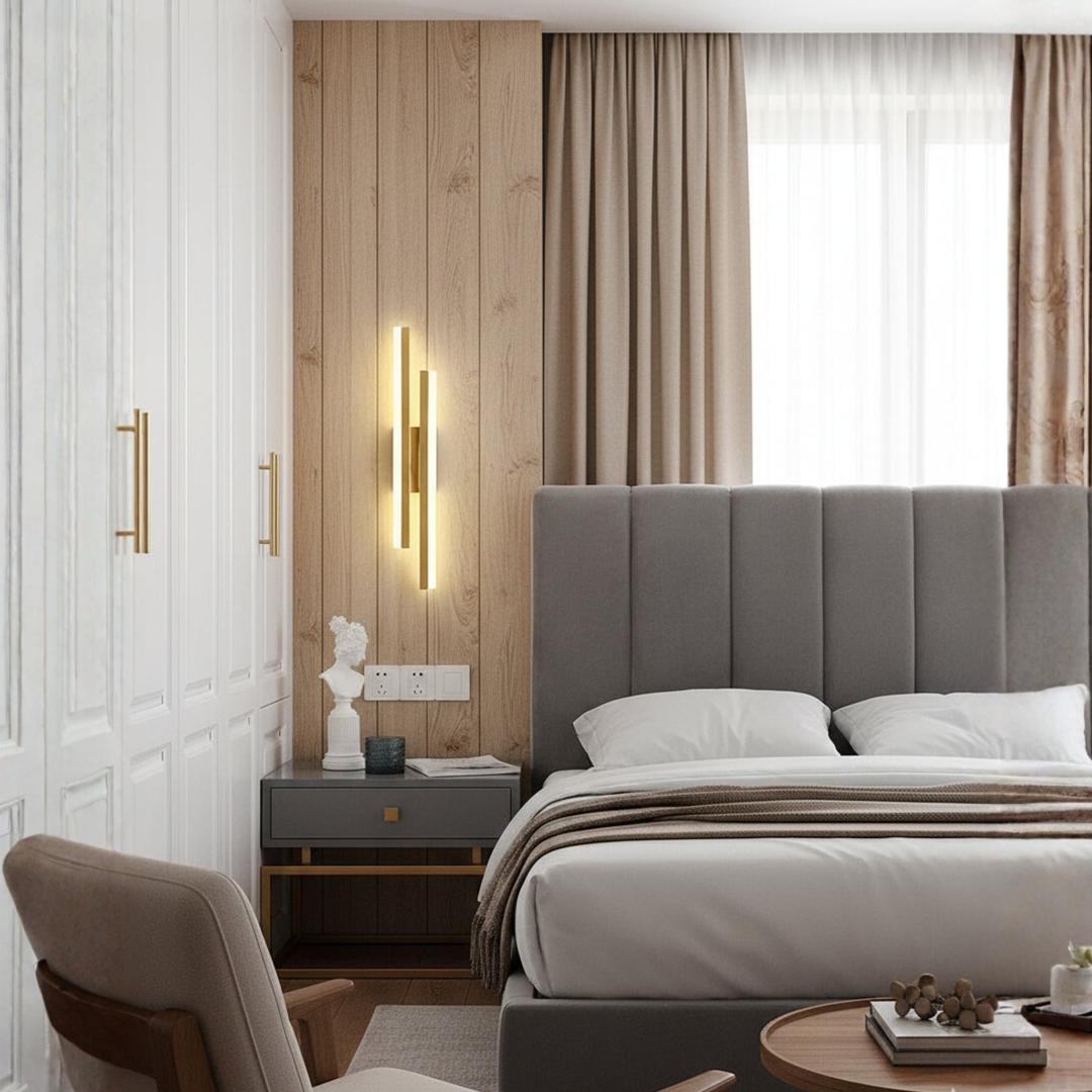 Lámpara de Pared LED Minimalista Moderna de Hierro | Tira Alargada