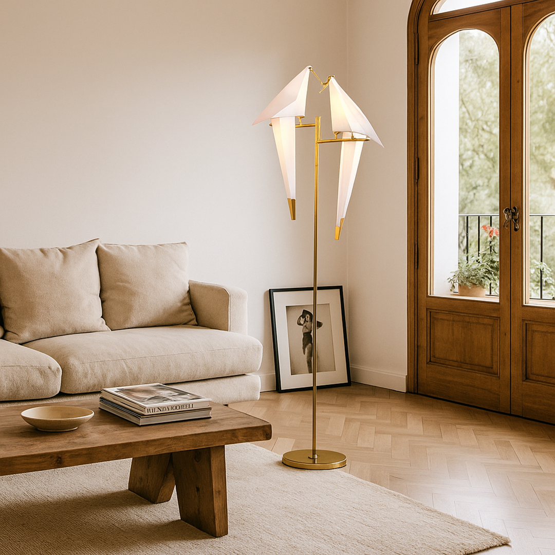 Lámpara Magnética con Figura de Pájaro | Decoración para Interior