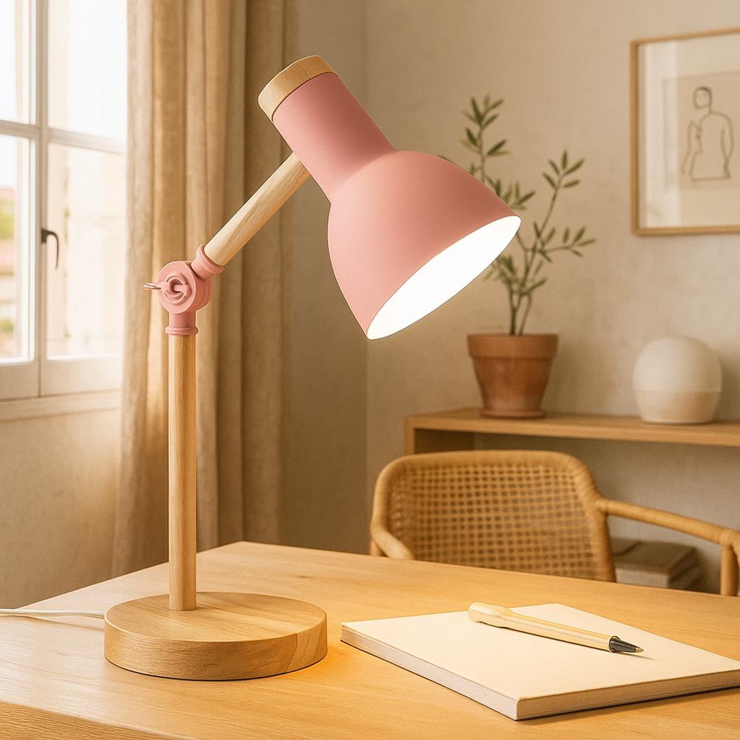Nordic Wooden Table Lamp | Indoor Lighting