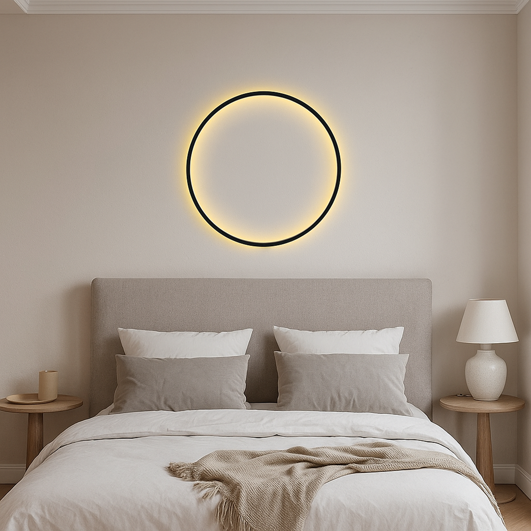 Lámpara de Pared Redonda | Estilo Escandinavo de Interior