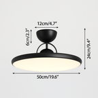 Lámpara de Techo Escandinava Redonda | Uso Residencial