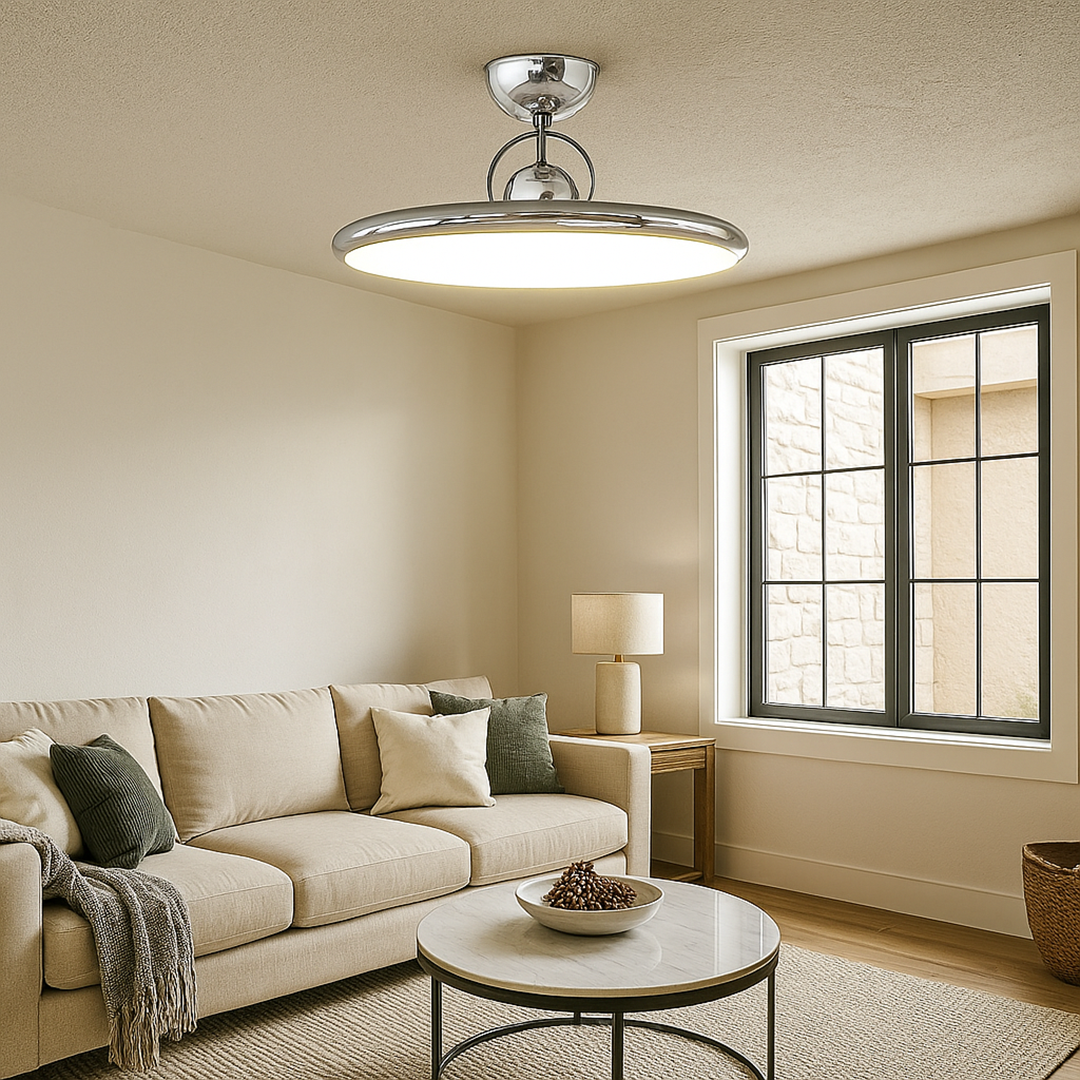 Lámpara de Techo Escandinava Redonda | Uso Residencial