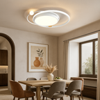 Nordische LED-Deckenleuchte | Rundes Fenster