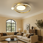 Nordische LED-Deckenleuchte | Rundes Fenster