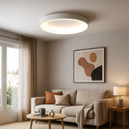 Lámpara de Techo Redonda | Iluminación Suave para Hogar