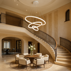 Lámpara de Techo Redonda de Superficie | Iluminación Escandinava