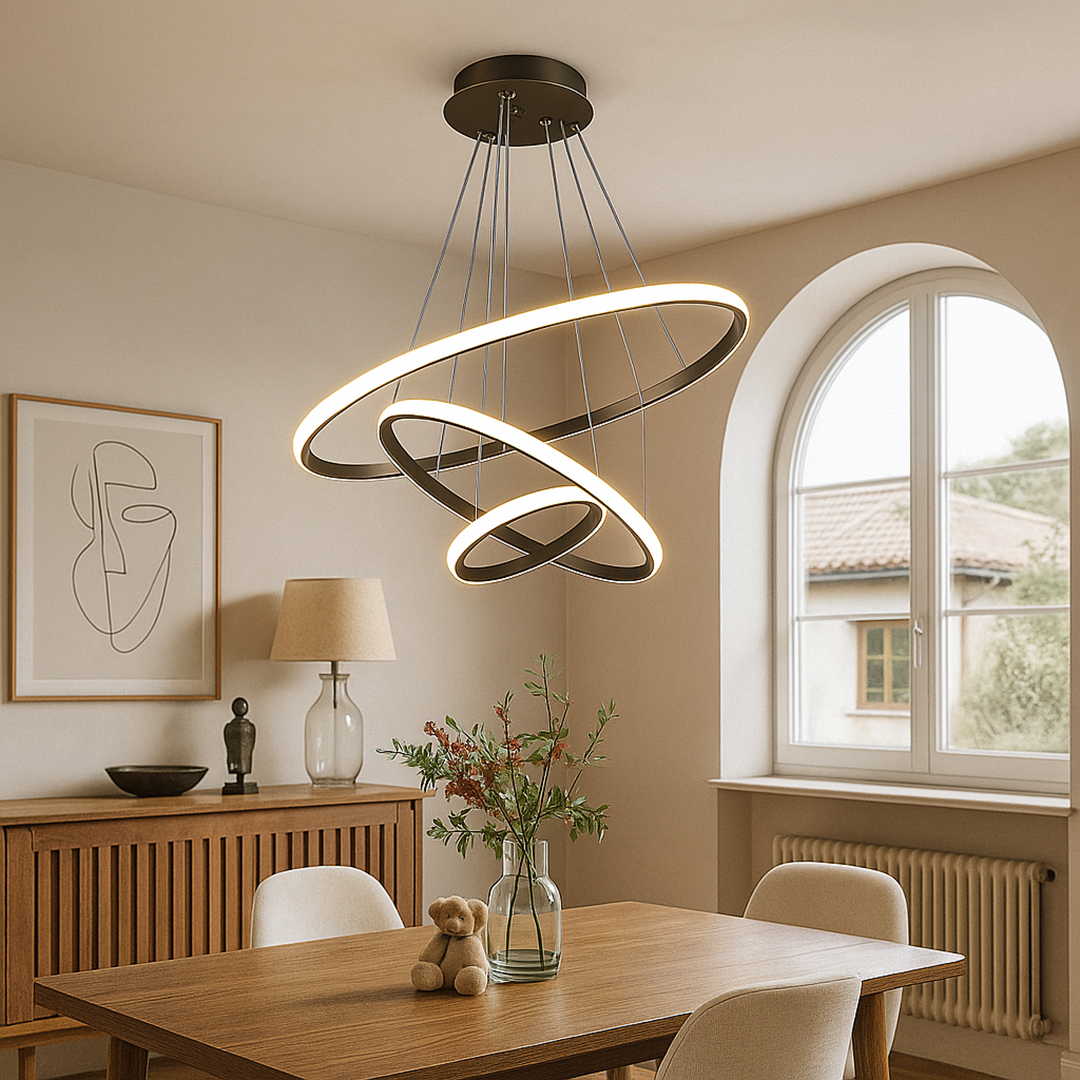 Lámpara de Techo Redonda de Superficie | Iluminación Escandinava