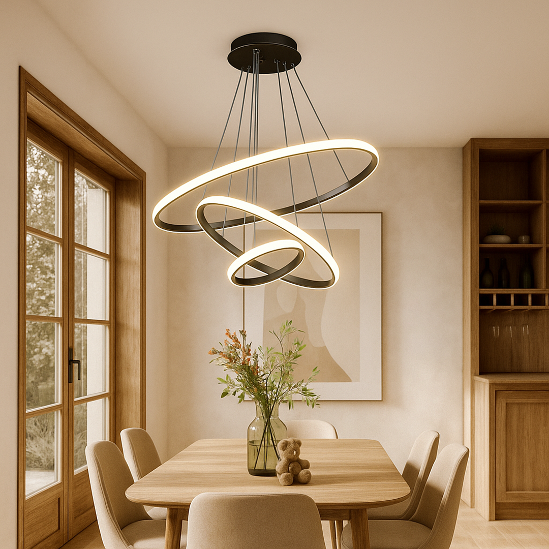 Lámpara de Techo Redonda de Superficie | Iluminación Escandinava