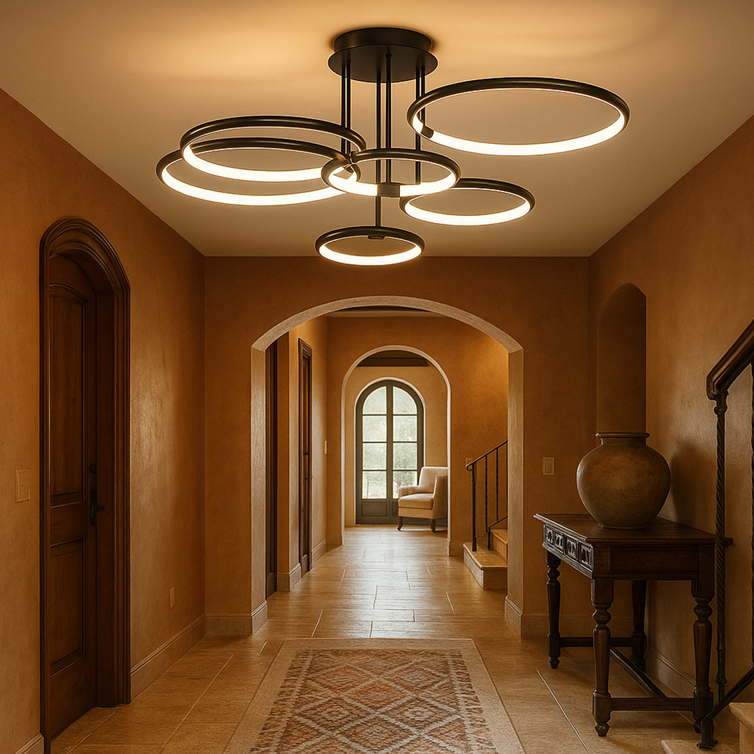 Lámpara de Techo Regulable | Iluminación Interior Ajustable