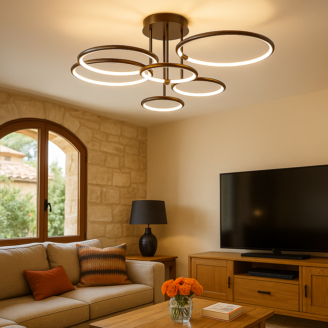 Lámpara de Techo Regulable | Iluminación Interior Ajustable