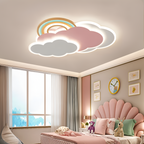 Lámpara de Techo LED Nube y Arcoíris para Habitación Infantil | Colorida