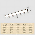 Lámpara de Pared Exterior Escandinava | Luz LED