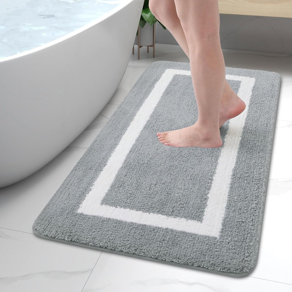 Alfombra de Baño Antideslizante con Diseño Contemporáneo