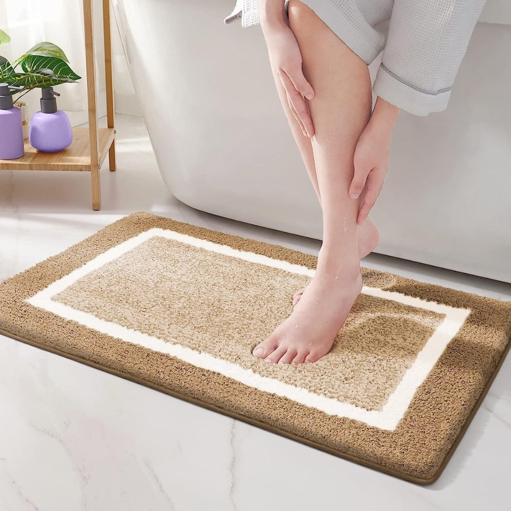 Alfombra de Baño Antideslizante con Diseño Contemporáneo