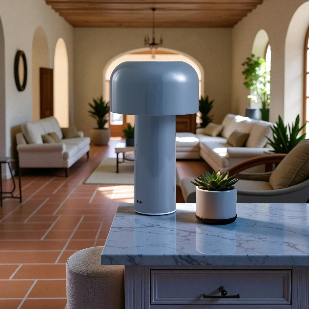 Lámpara De Mesa Estilo Hongo | Recargable