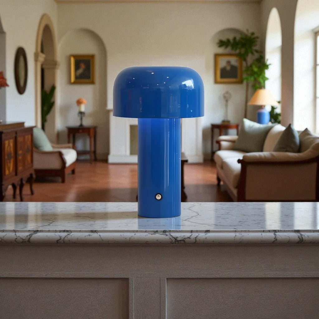 Lámpara De Mesa Estilo Hongo | Recargable